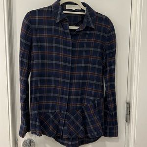 Thakoon Addition Plaid Flannel Shirt